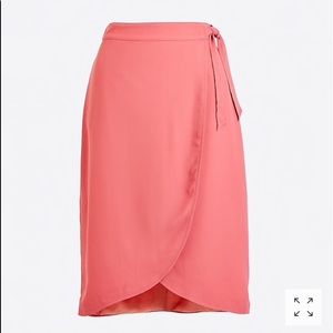 J Crew Factory Tulip Midi Skirt Size 4